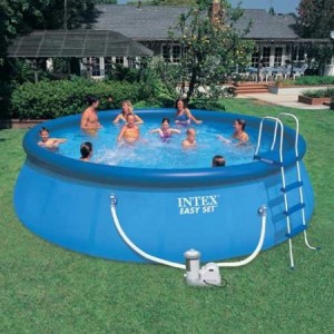The Intex Inflatable Pool